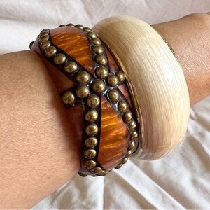 2 pcs Retro Bangle Bracelet